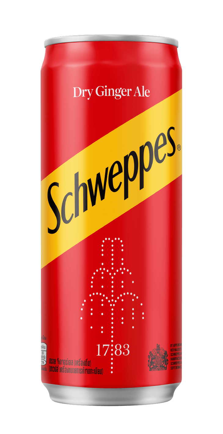 Dry ginger ale schweppes